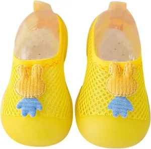 Sock Shoes Toddler Infant Boys Girls Animal Prints Cartoon Socks Shoes Toddler Breathable Mesh The Floor Black Shoes