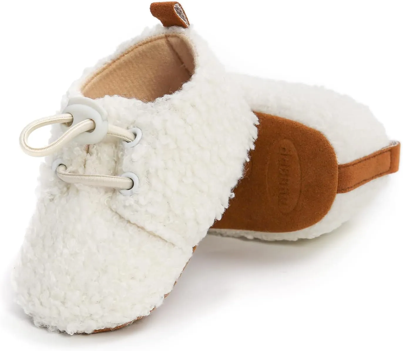 SOFMUO Unisex Baby Girl Boy Slippers Lightweight Non-Slip Indoor Moccasins House Shoes Toddler Booties
