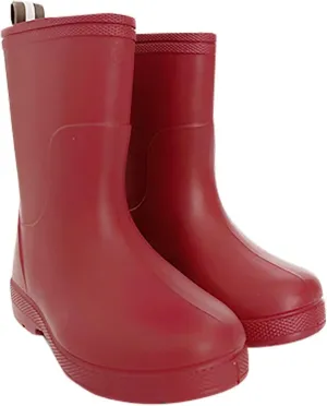 Solid Rain Boots Toddler Children Soft Pull On Rainboots Boys Girls Classic Water Shoes Baby Anti Slip Children Boots