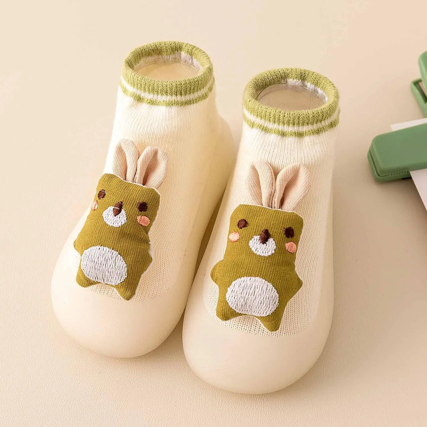 Spring and Summer Children Infant Infant Shoes Boys and Girls Socks Shoes Light and Breathable Solid Color Cartoon Animal Shape Boys Shoes Size 9