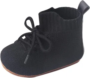 Spring and Summer Children Infant Toddler Shoes Boys and Girls Floor Sports Shoes Non Slip Lace Up High Top Mesh Bi Rite