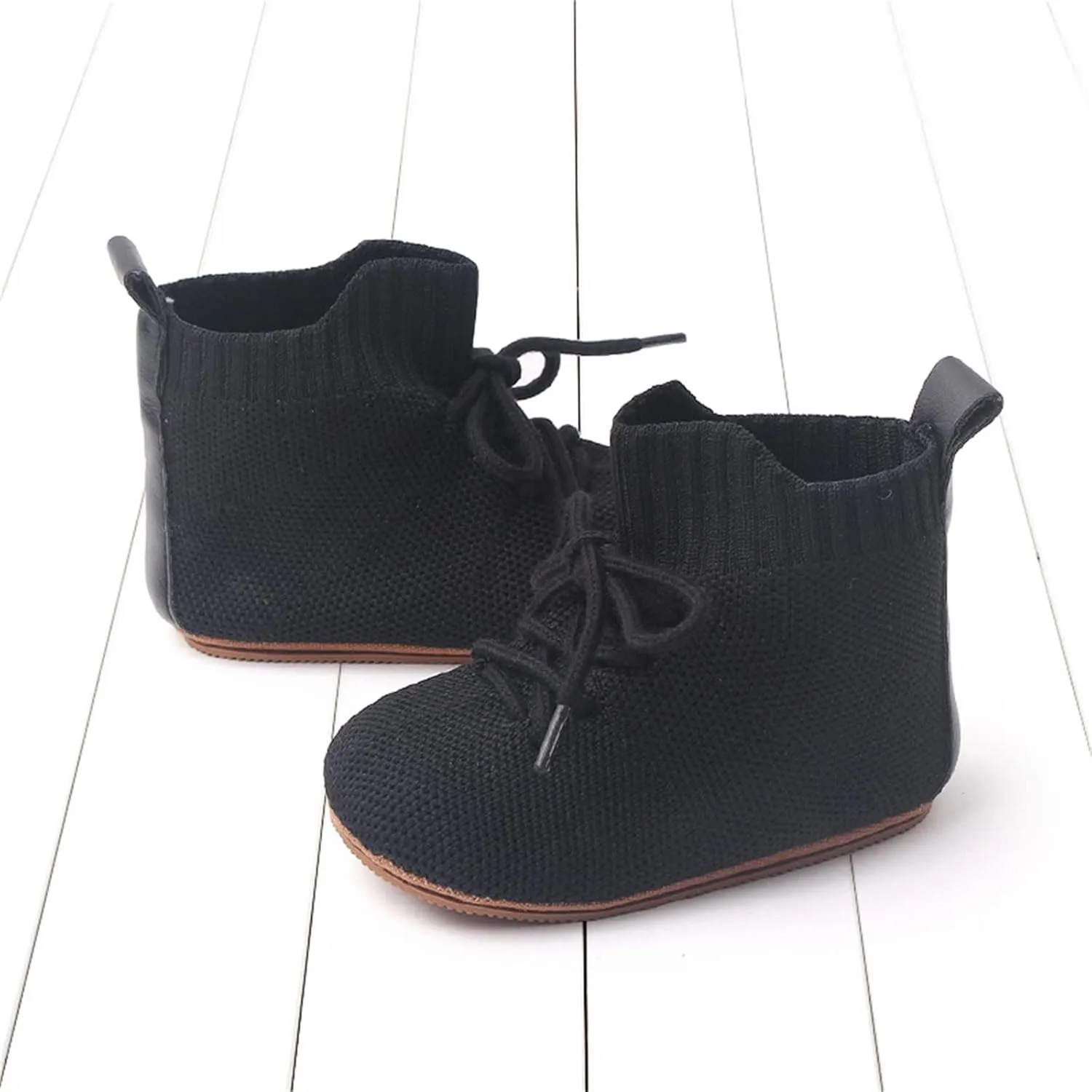 Spring and Summer Children Infant Toddler Shoes Boys and Girls Floor Sports Shoes Non Slip Lace Up High Top Mesh Bi Rite