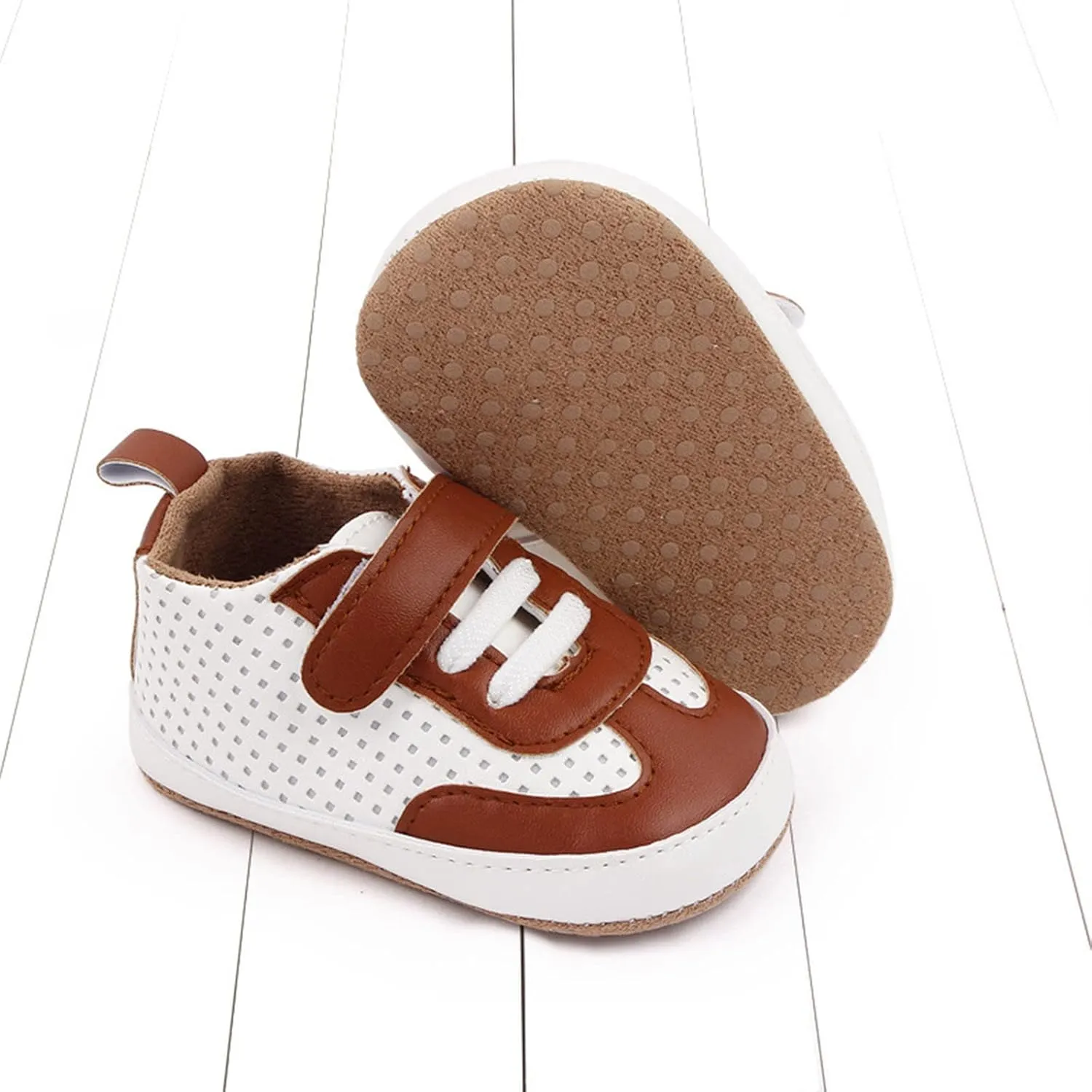 Spring and Summer Children Toddlers Boys and Girls Floor Sports Lightweight Breathable Comfortable Hook Loop Kids Shoes