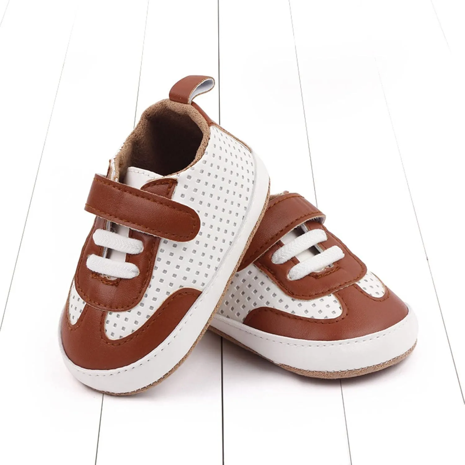 Spring and Summer Children Toddlers Boys and Girls Floor Sports Lightweight Breathable Comfortable Hook Loop Kids Shoes