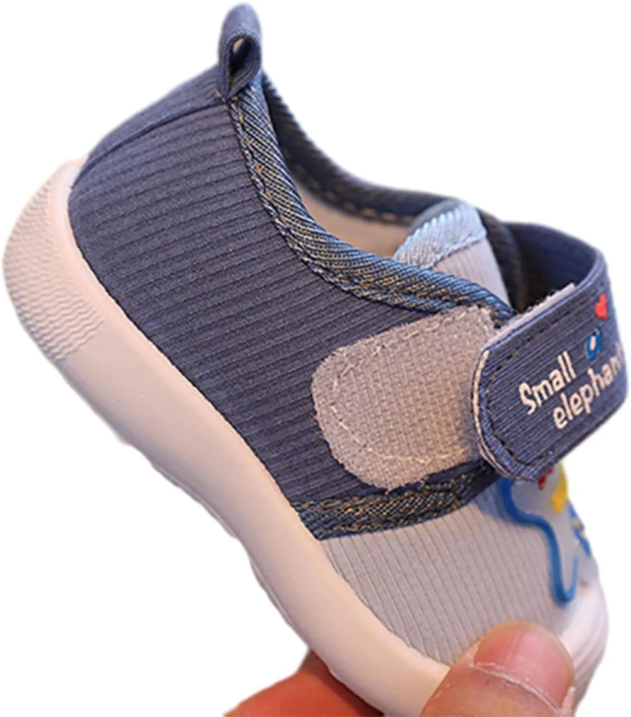 Squeak Shoes Toddler Girl Baby Boy Sneakers, Cute Comfort Anti-Slip Soft Sole First-Walking Squeaky Little Kid Trainers for First Walkers in Autumn Winter
