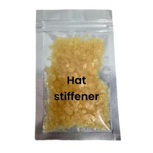 Sturdy Firm and Rigid Stiffener for Quality Optimal Felt Support Dewaxed Shellac Flakes