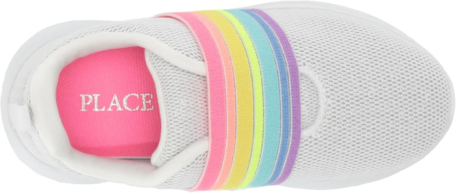 The Children's Place Baby-Girl's and Toddler Running Sneakers