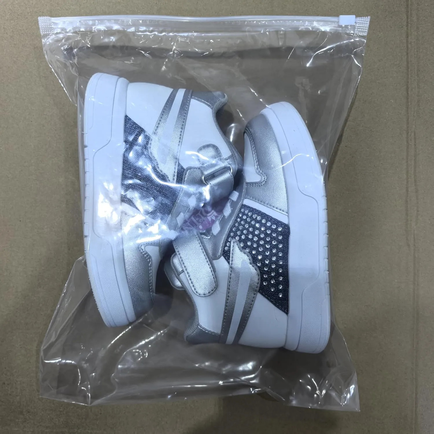 Toddler Ankle and Arch Support Orthopedic Shoes,Girls'Thick Sole Sneakers