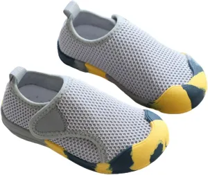 Toddler Baby Boy Girl Shoes Breathable Shoes Baotou Sneakers Mesh Baby Soft Sole Fashion Unisex Light up Shoes