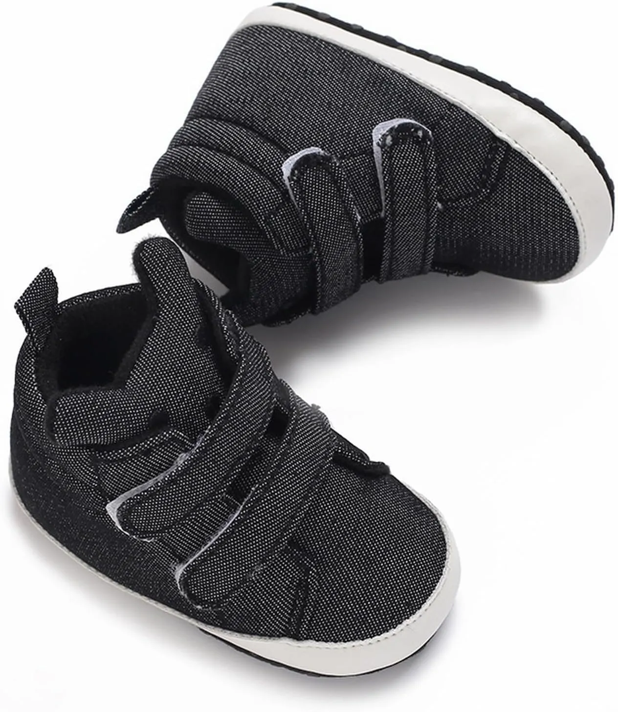 Toddler Baby Boys Girls High Tops Ankle Sneakers Soft Anti Slip Sole PU Leather Infant Newborn Kids 11 Shoes Girls