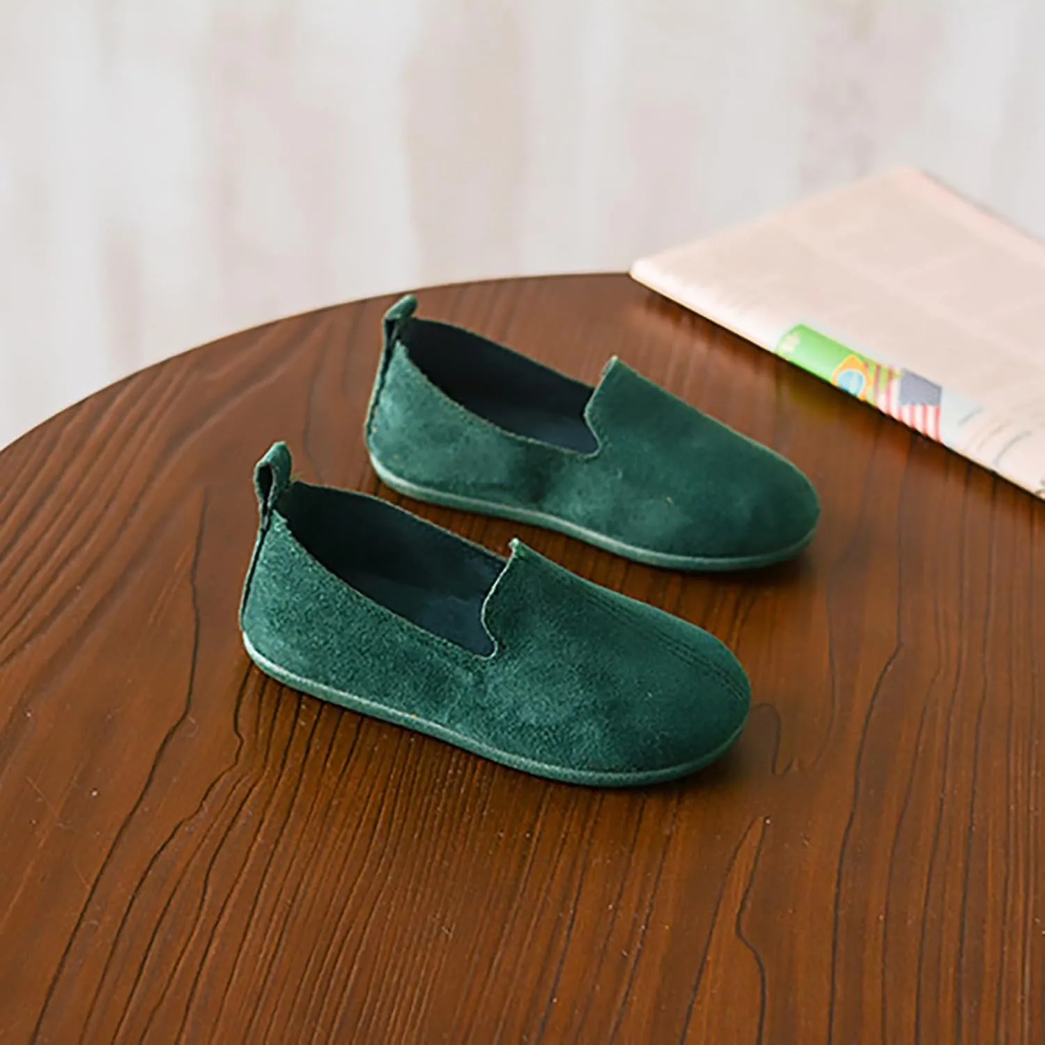 Toddler Baby Girls Shoes Fashion Girls Autumn Casual Shoes Solid Color Simple Flat Lightweight Shoes Children for