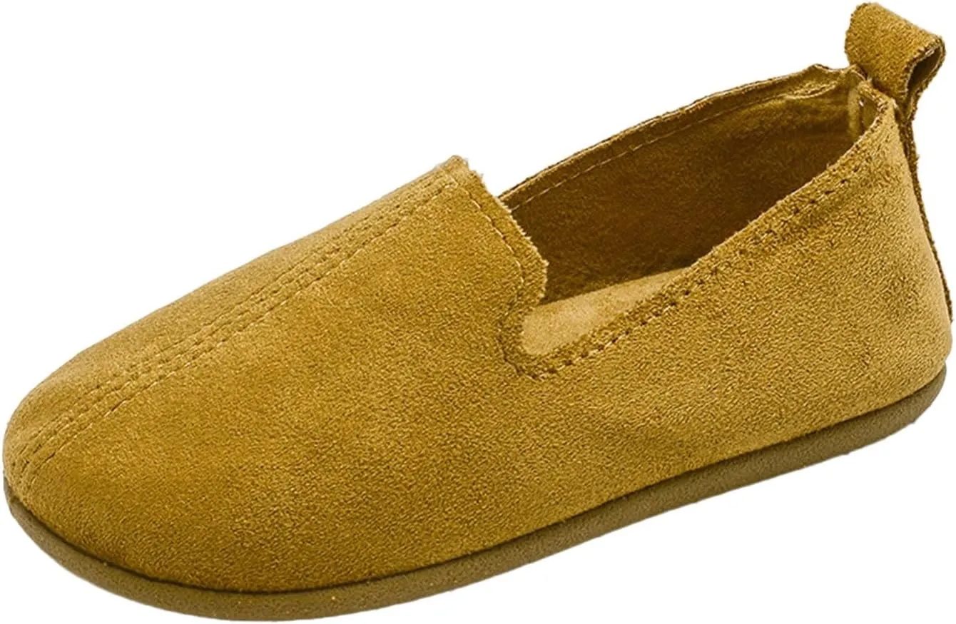 Toddler Baby Girls Shoes Fashion Girls Autumn Casual Shoes Solid Color Simple Flat Lightweight Shoes Children for