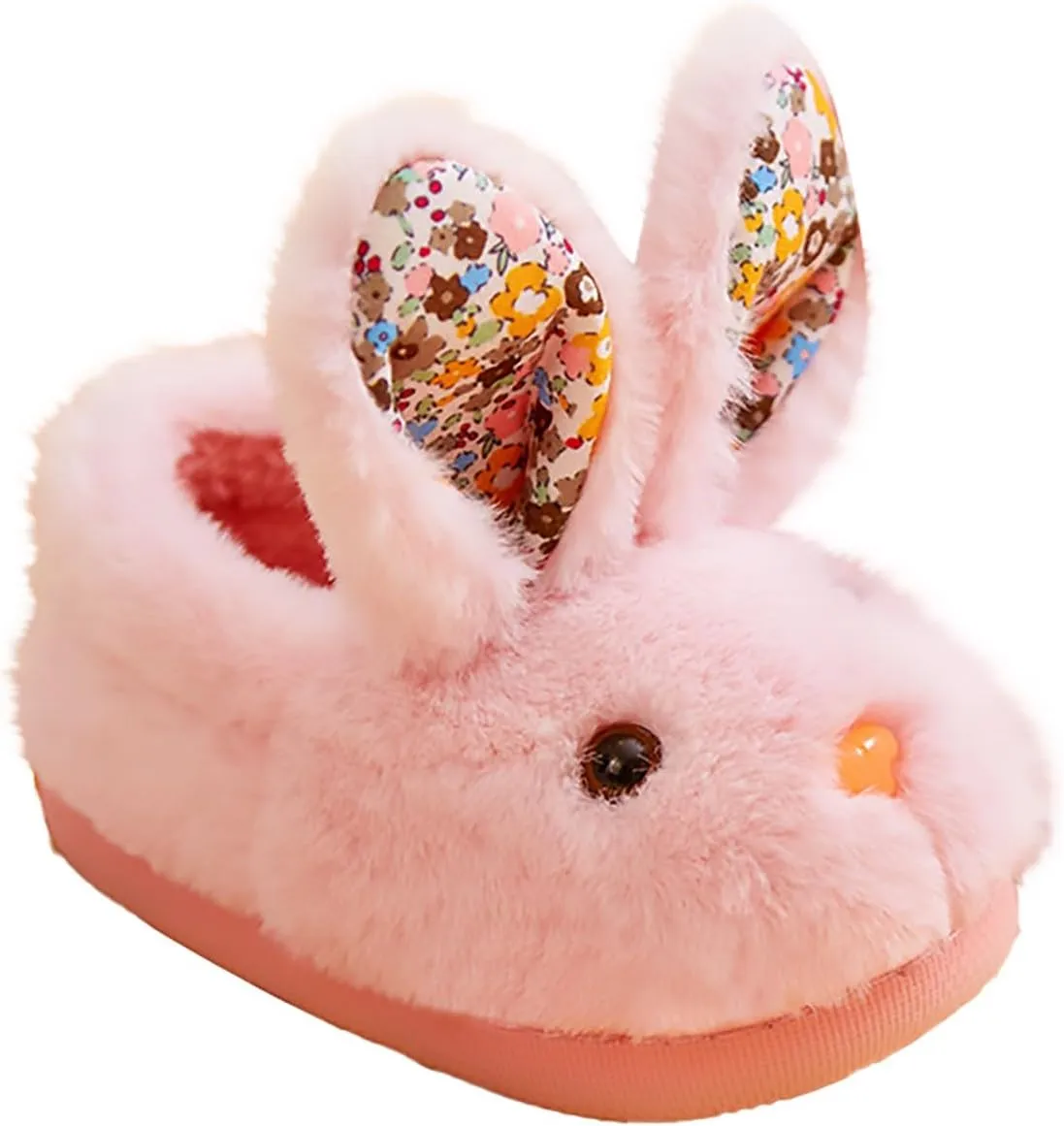 Toddler Bunny Slippers for Girls Boys Warm House Shoes for Kids Winter Home Slippers Indoor Non Slip Slippers