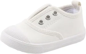 Toddler Shoes Baby Girl Sneaker Kids Boy Casual Canvas Slip on Walking Shoes Lightweight