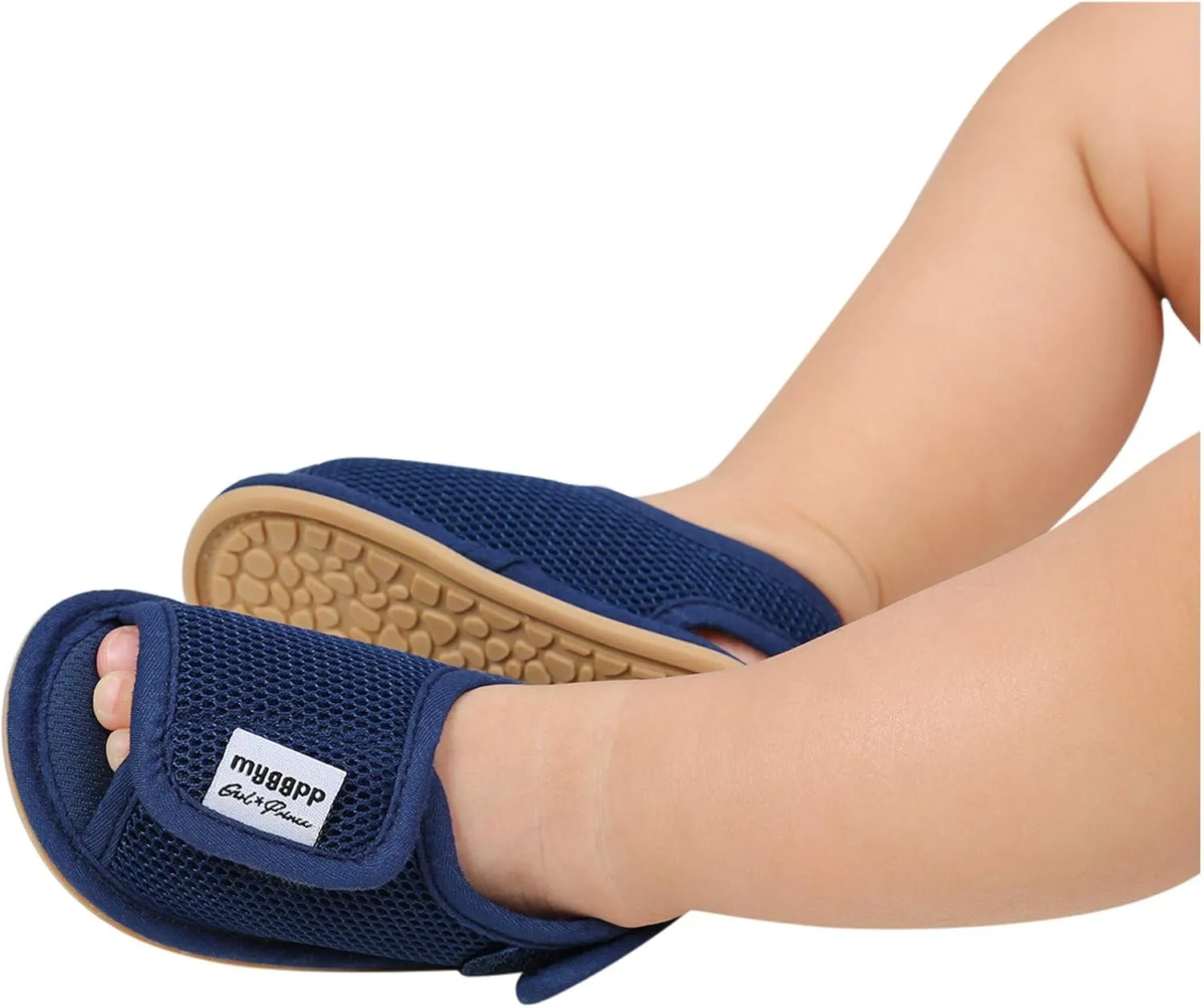 Toddler Shoes Baby Girls Boys Mesh Shoes Sandals Soft Non-Slip Rubber Sole Flat Closed Toe Walking Shoes