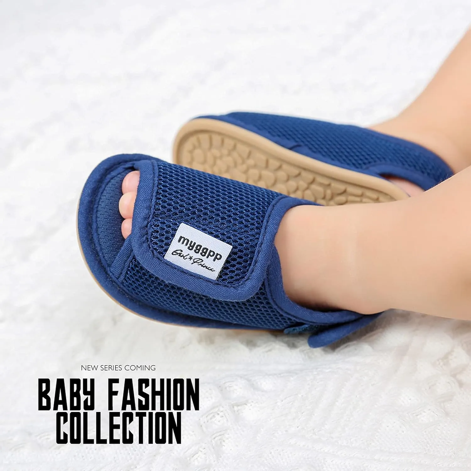 Toddler Shoes Baby Girls Boys Mesh Shoes Sandals Soft Non-Slip Rubber Sole Flat Closed Toe Walking Shoes