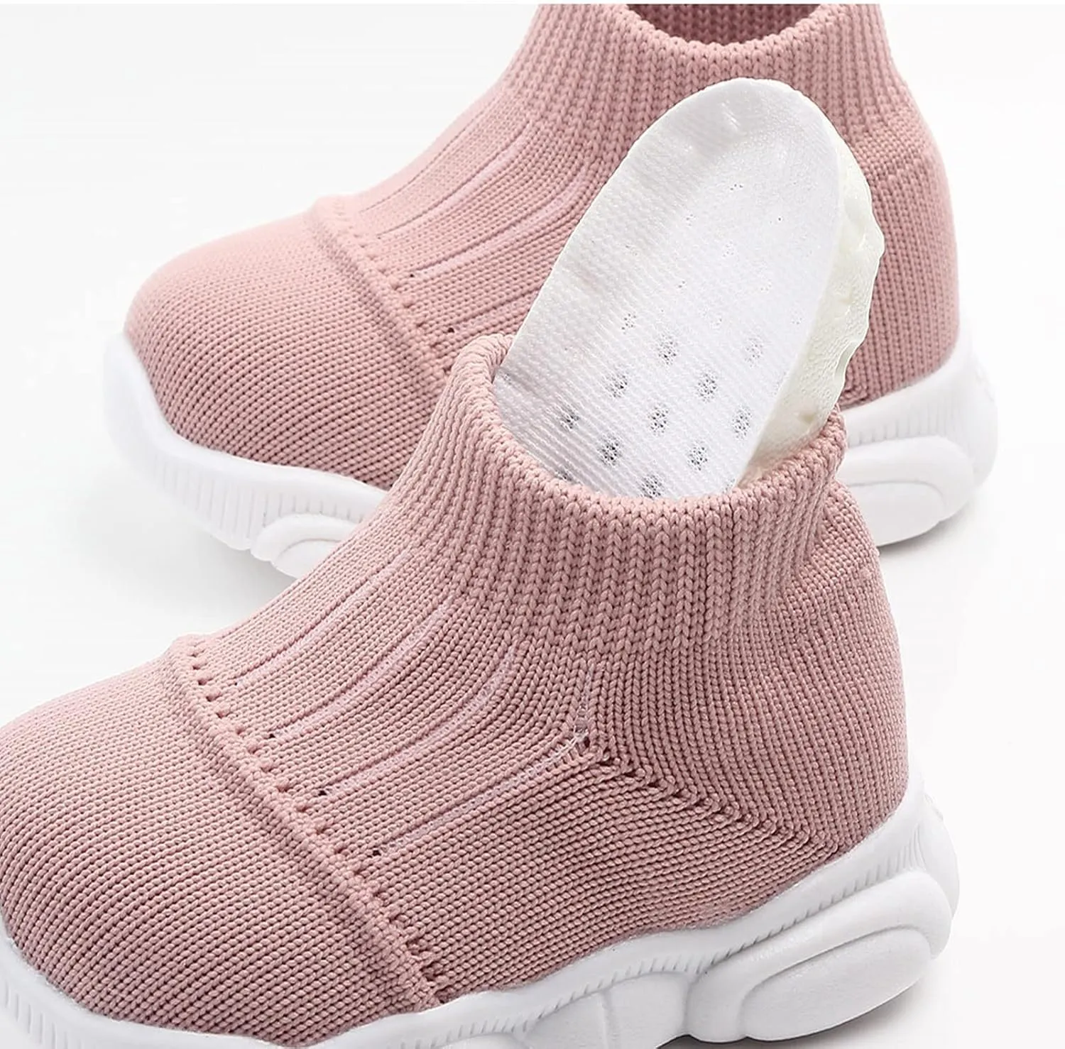 Toddler Shoes Boys Boys and Girls Children's Shoes Fly Weaving Mesh Shoes Breathable Non Slip Noisy Shoes for Kids