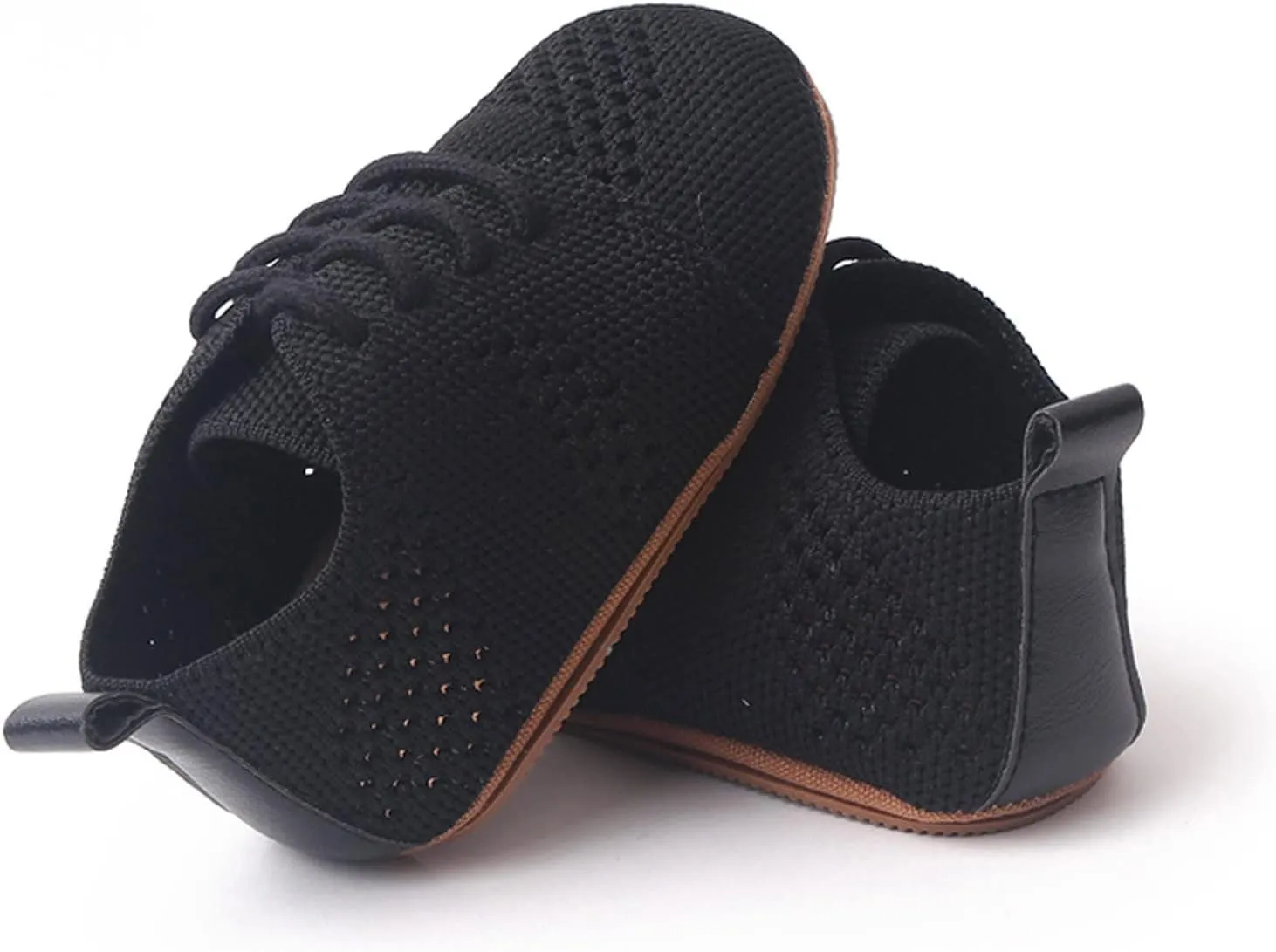 Toddler Shoes Infant Girls Boys Single Shoes First Walking Shoes Toddler Soft Bottom Breathable Mesh Rubber Sole Shoes