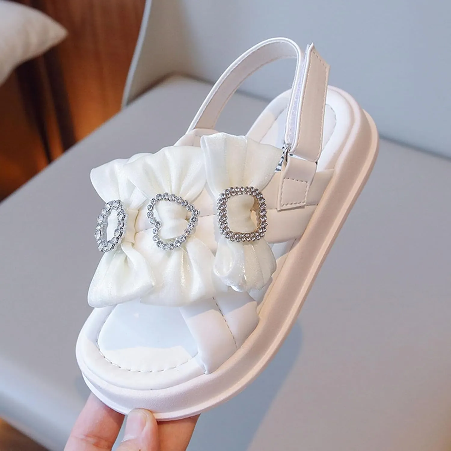 toddler size 8 sandal girls Soft Sole Shoes Fashion Girls Princess Shoes Baby Beach Shoes