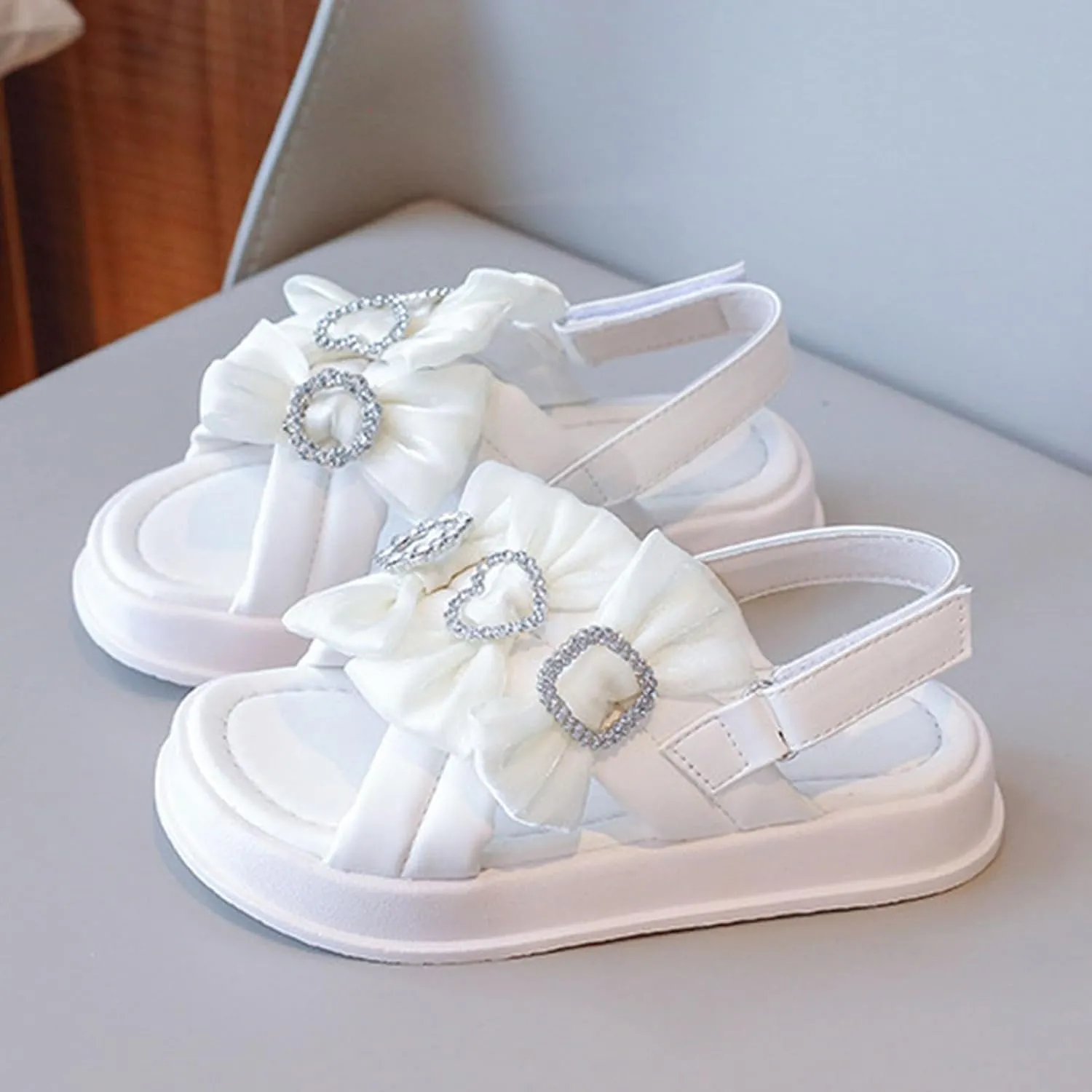toddler size 8 sandal girls Soft Sole Shoes Fashion Girls Princess Shoes Baby Beach Shoes