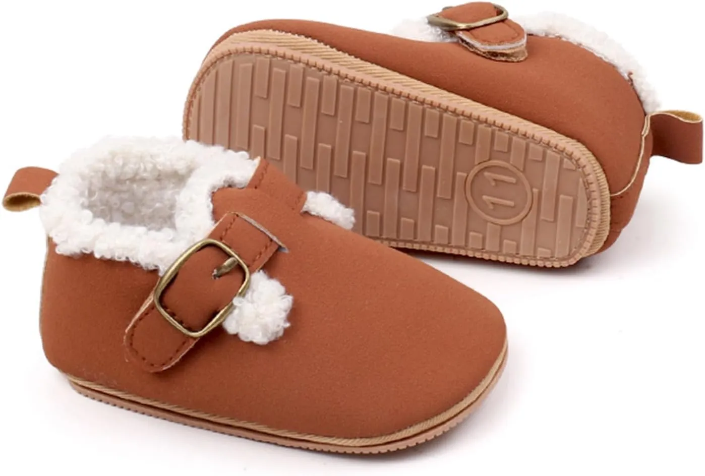 Toddler Slippers Girls Boys Non Slip Fuzzy House Shoes Soft Sole Baby Indoor Socks Walkers Boots