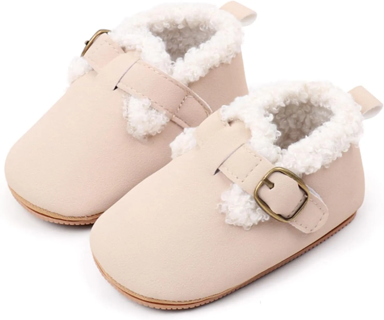 Toddler Slippers Girls Boys Non Slip Fuzzy House Shoes Soft Sole Baby Indoor Socks Walkers Boots