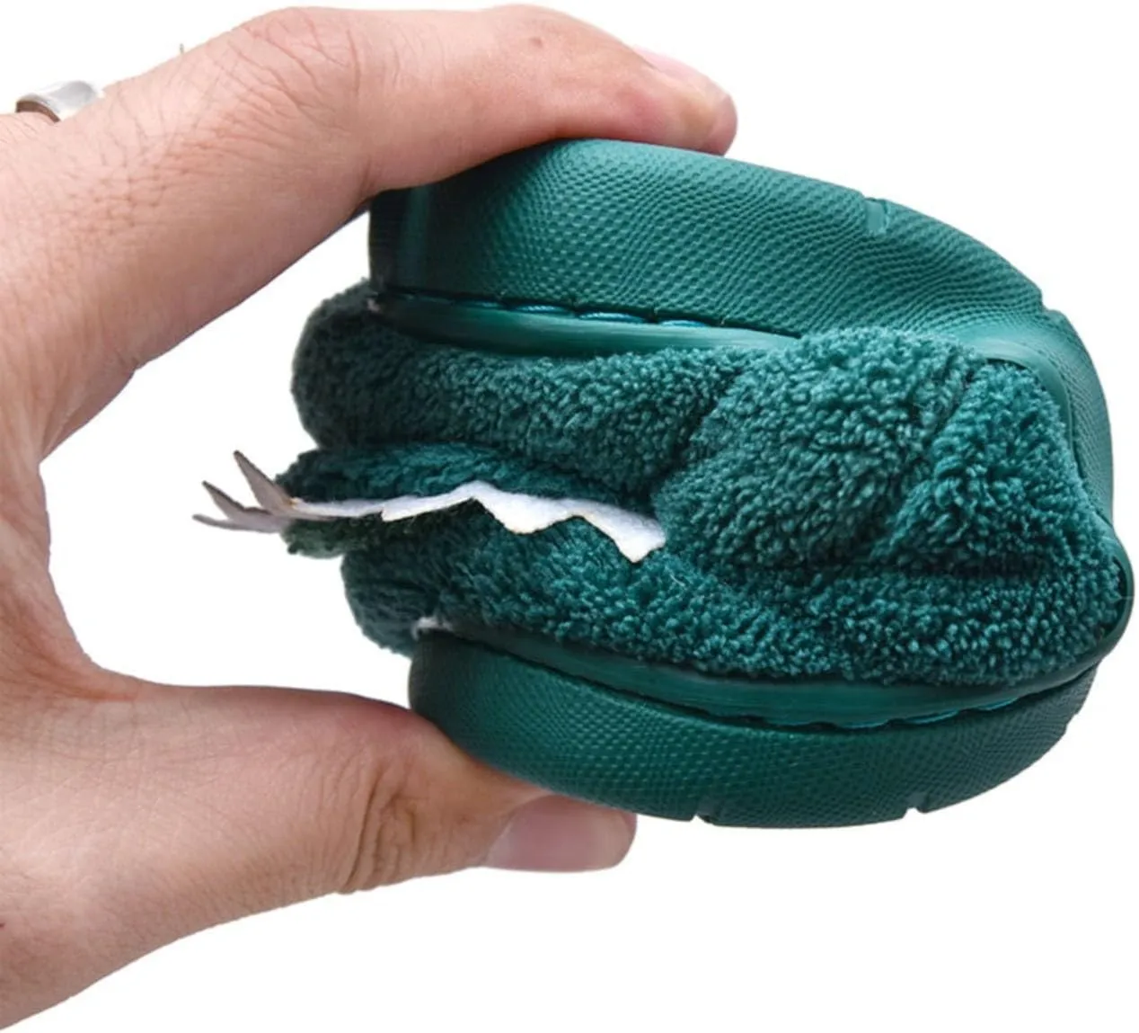 Toddler Slippers Winter Girl Boy Cute Dinosaur House Slipper Kids Warm Fuzzy Slippers Soft Plush Indoor Baby Shoes
