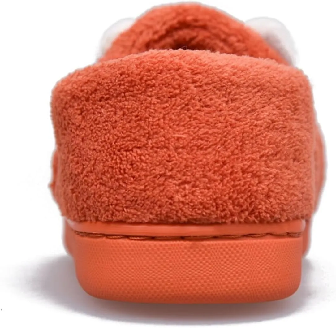 Toddler Slippers Winter Girl Boy Cute Dinosaur House Slipper Kids Warm Fuzzy Slippers Soft Plush Indoor Baby Shoes