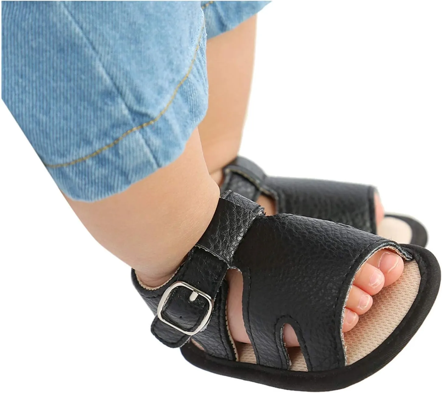 Toddler Summer Spring Shoes Soft Sole Walking Boys Prewalker Sandals Baby Flat Rubber Girls Shoes Non-Slip Shoes