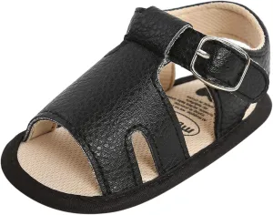 Toddler Summer Spring Shoes Soft Sole Walking Boys Prewalker Sandals Baby Flat Rubber Girls Shoes Non-Slip Shoes