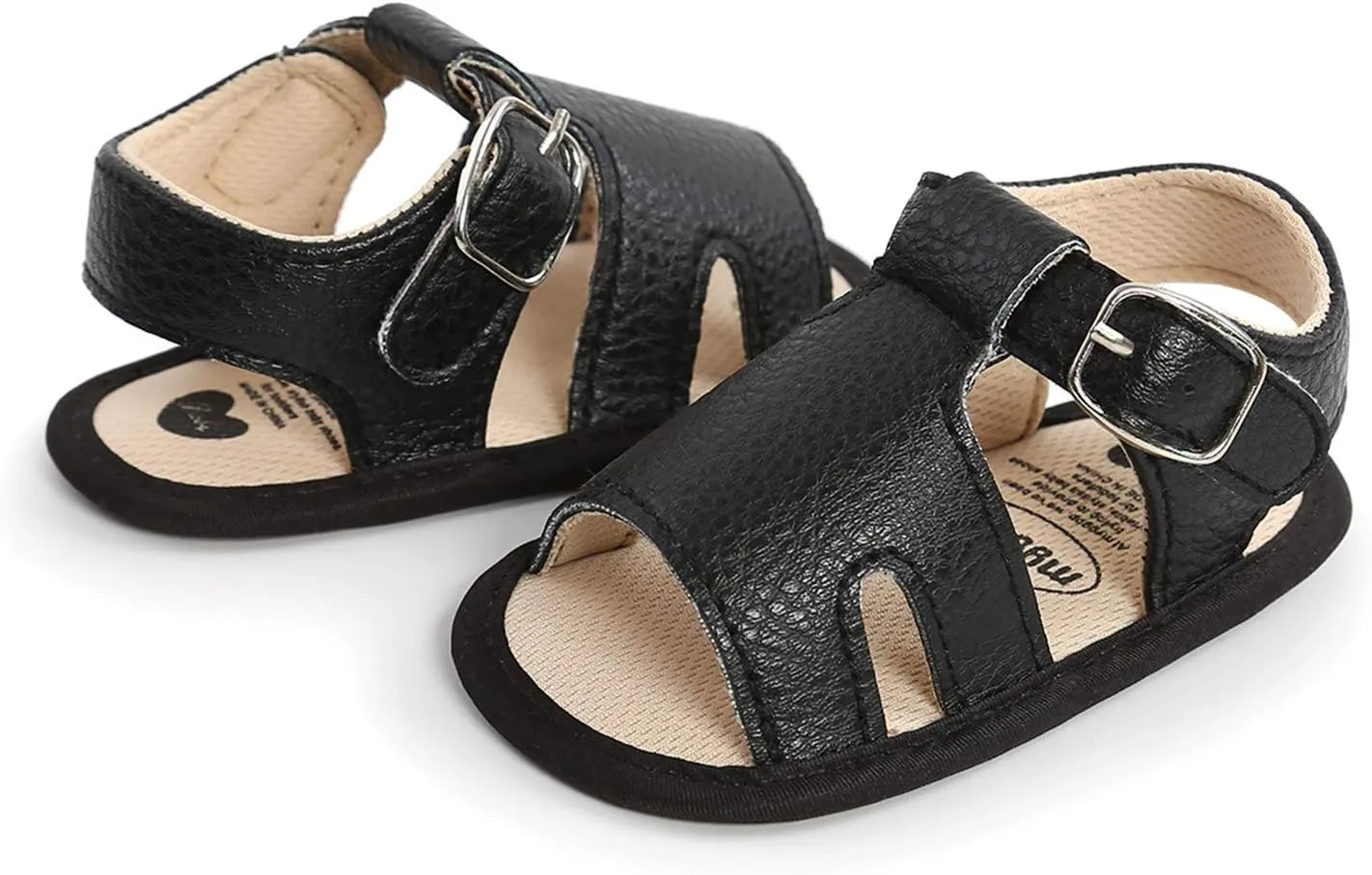 Toddler Summer Spring Shoes Soft Sole Walking Boys Prewalker Sandals Baby Flat Rubber Girls Shoes Non-Slip Shoes