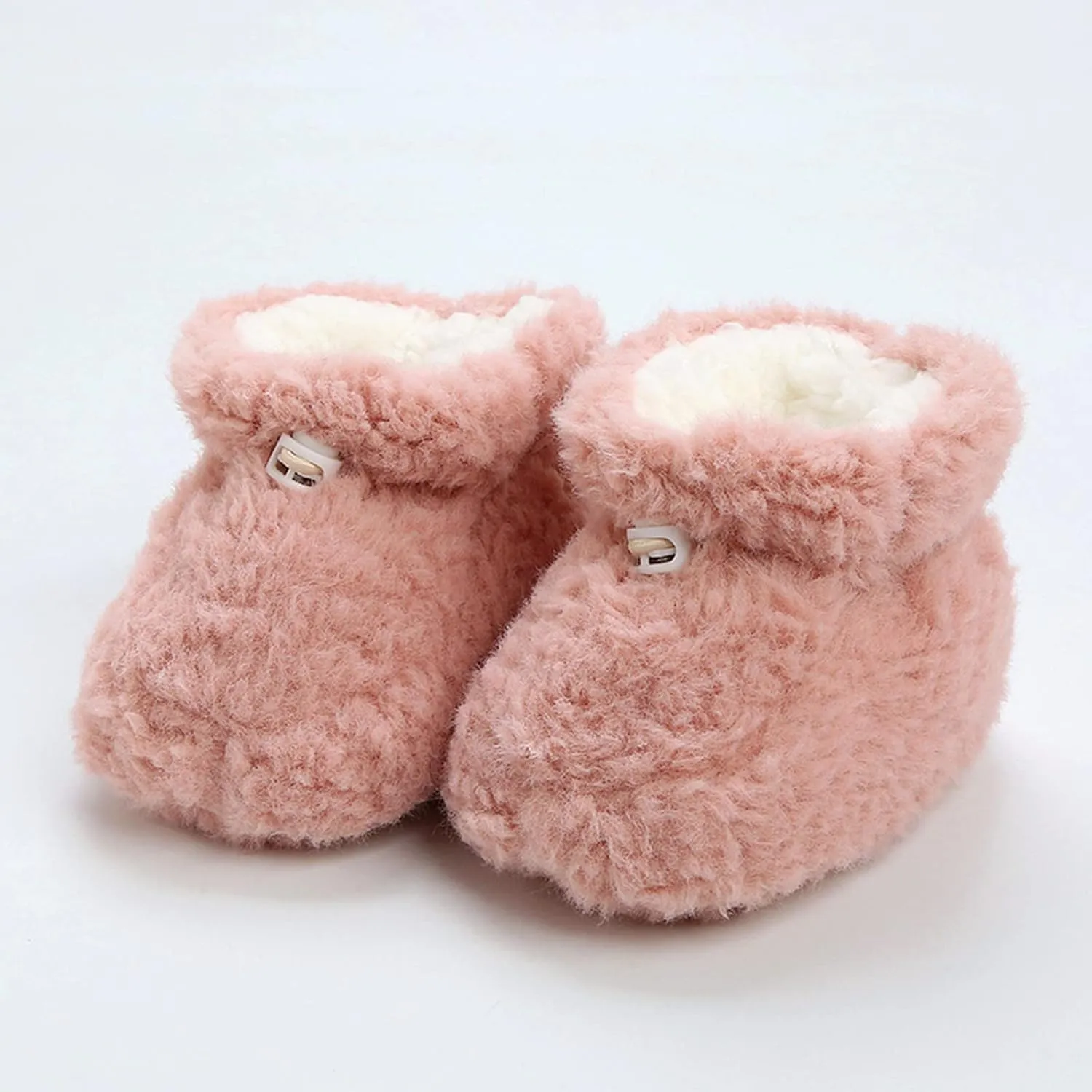 Toddler Winter Plush Thickened Baby Shoes Soft Sole Warm Girls Socks Cotton Shoes for Babys Slip on for Boys