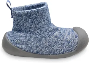 Travel Bug The Denver Baby Slipper Sock Walking Shoes with Rubber Soles
