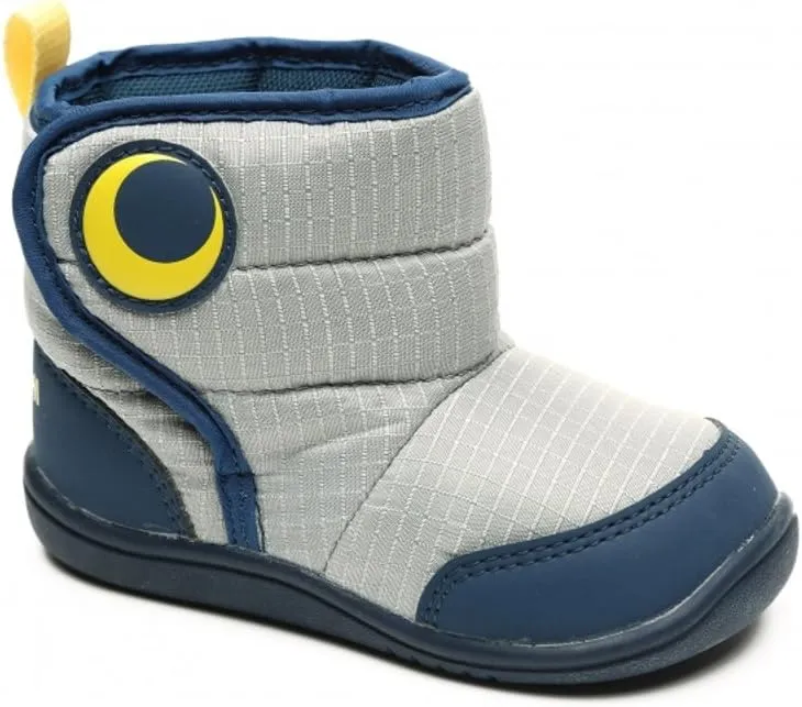 TSUKIHOSHI 4519 Ibiza 2 Strap-Closure Machine Washable Baby Sneaker Shoe with Wide Toe Box and Slip-Resistant, Non-Marking Outsole - for Infants and Toddlers, Ages 0-4