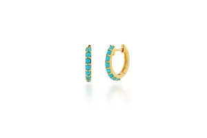 Turquoise Huggies