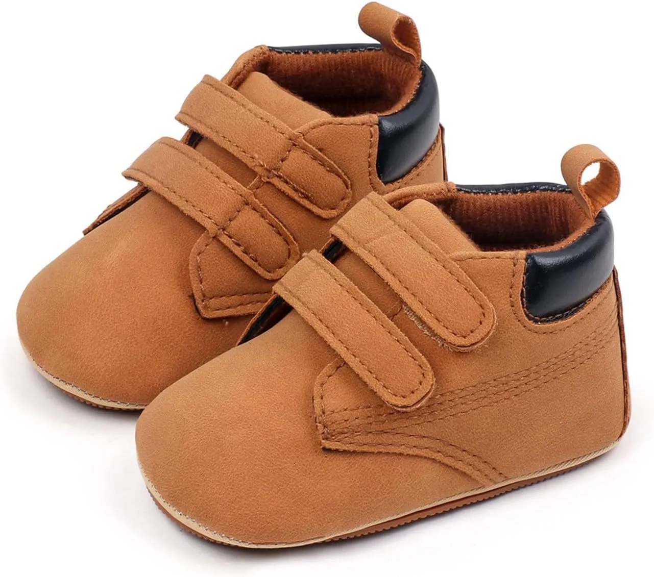 Unisex Baby Girls Boys High-top Shoes, Newborn Infant Anti-Slip Soft Sole First Walking Breathable Sneakers