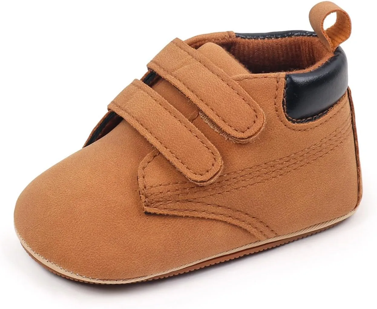 Unisex Baby Girls Boys High-top Shoes, Newborn Infant Anti-Slip Soft Sole First Walking Breathable Sneakers