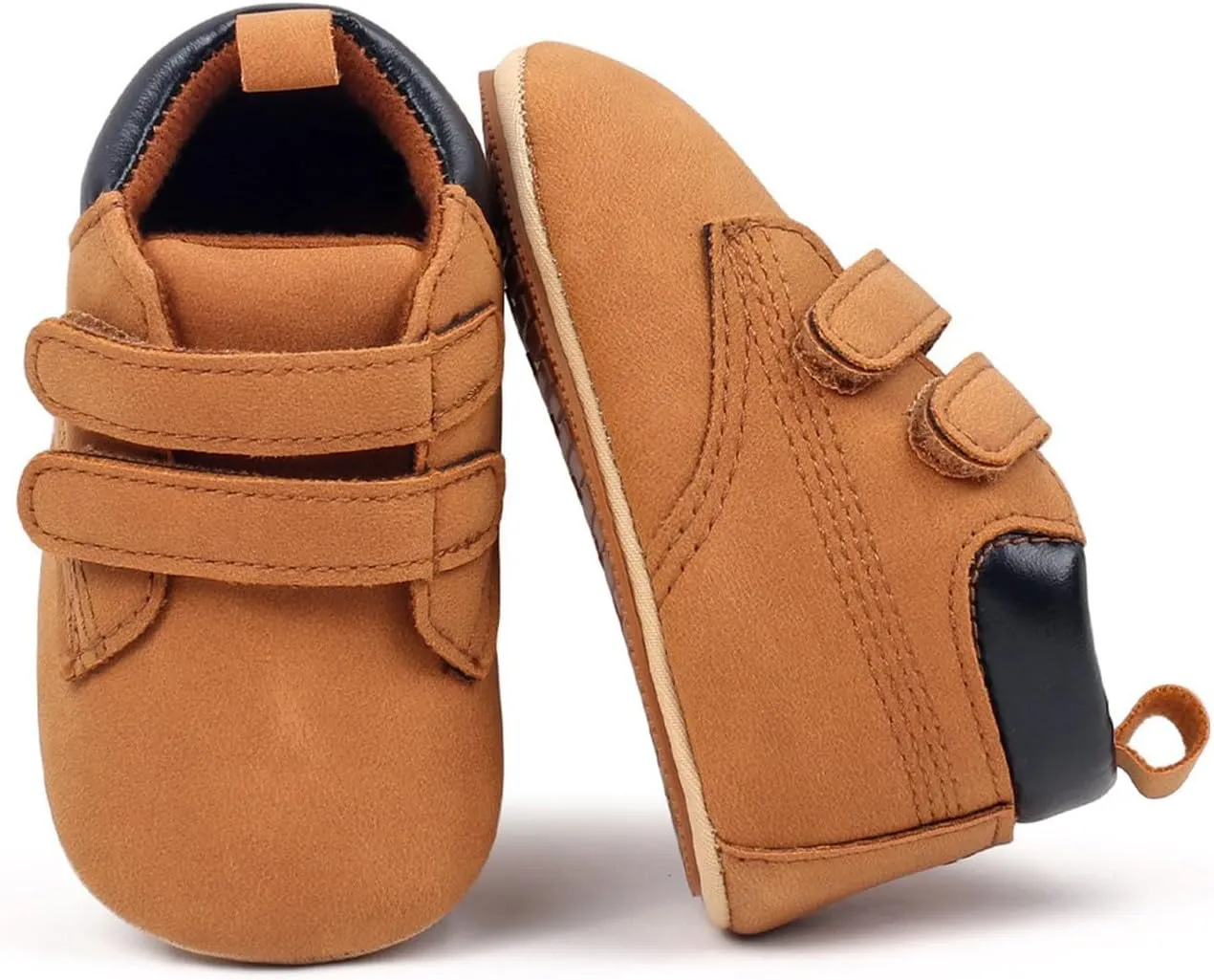 Unisex Baby Girls Boys High-top Shoes, Newborn Infant Anti-Slip Soft Sole First Walking Breathable Sneakers