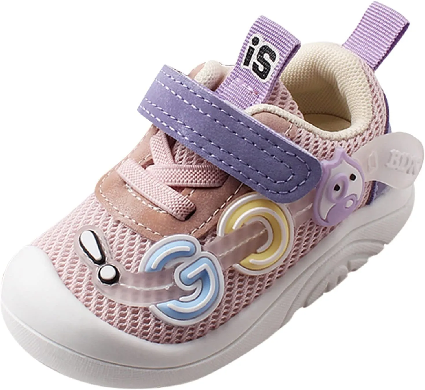 Unisex Baby Shoes Boys Girls Infant Sneakers Non-Slip Soft Rubber Sole Toddler Lightweight First Walking Shoes Boys