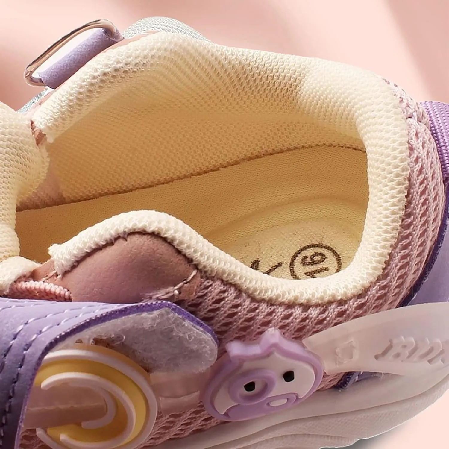 Unisex Baby Shoes Boys Girls Infant Sneakers Non-Slip Soft Rubber Sole Toddler Lightweight First Walking Shoes Boys