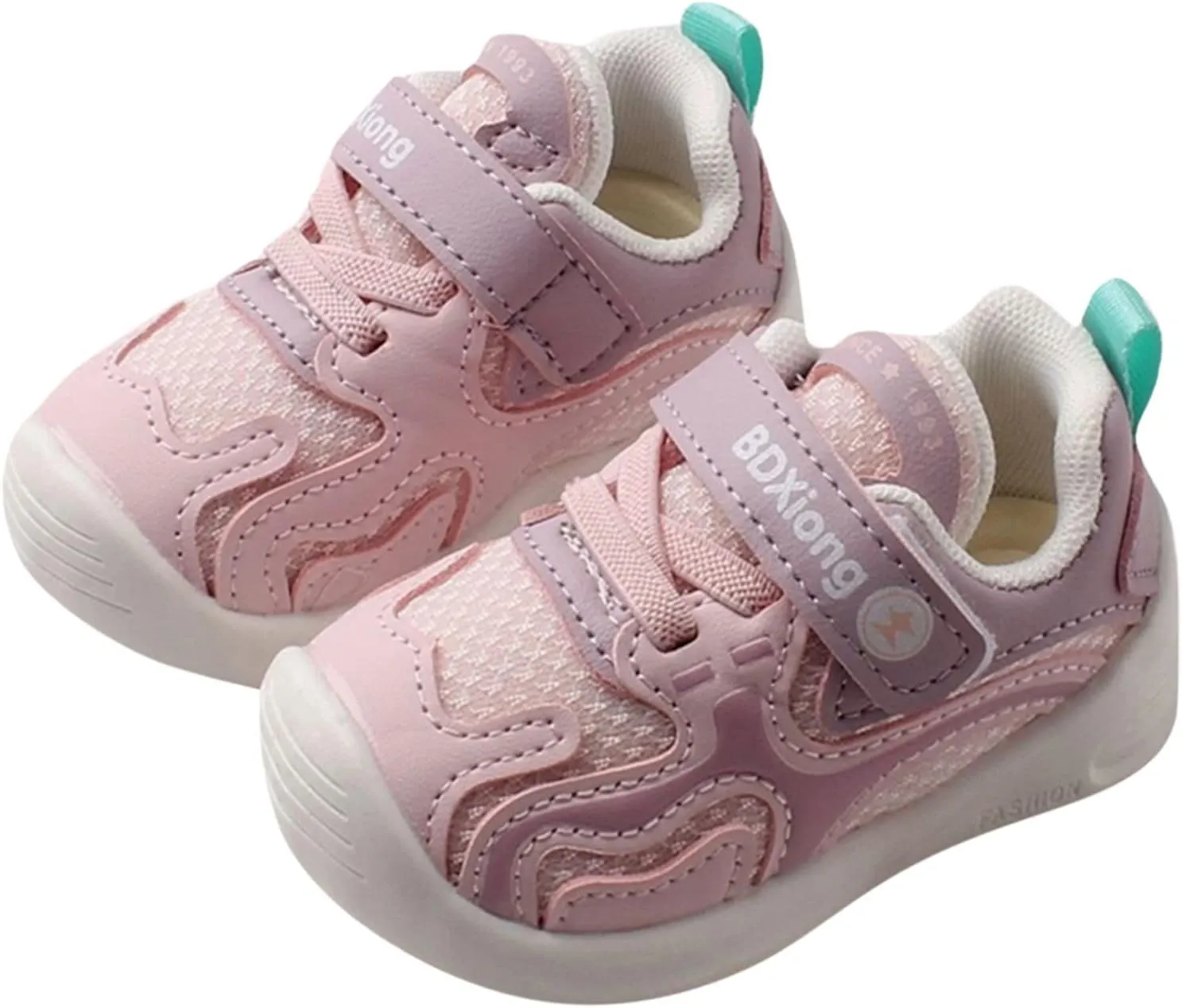 Unisex-Child Athletic Crib Shoe Infant Baby Boys Girls Sneaker Leather Soft Sole Non-Slip Outdoor Toddler Casual