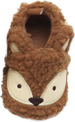 Unisex Child Fashion Shoes Warm Winter Baby Shoes Cute Cartoon Shape Christmas Baby Shoes Baby Soft Sole Slippers