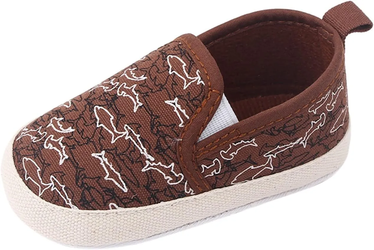 Walking Shoes Infant Toddler Shoes Soft Sole Slip On Animal Print Fashion Casual Shoes Lightweight Non-Slip Sneakers