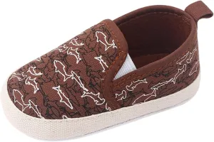 Walking Shoes Infant Toddler Shoes Soft Sole Slip On Animal Print Fashion Casual Shoes Lightweight Non-Slip Sneakers