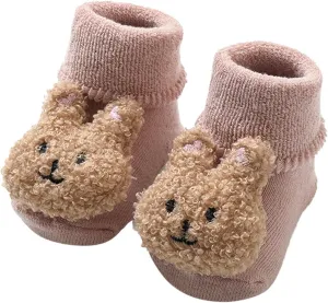 Warm Winter Baby Shoes Cartoon Bear Shape Cute Baby Shoes Baby Soft Sole Shoes Boys Shoes Size 13