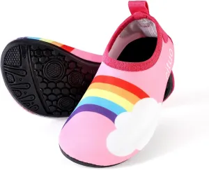 Water Shoes for Kid Outdoor Quick Dry Barefoot Aqua Socks for Sport Beach Swim Surf Lightweight Toddler Little Girl Boy