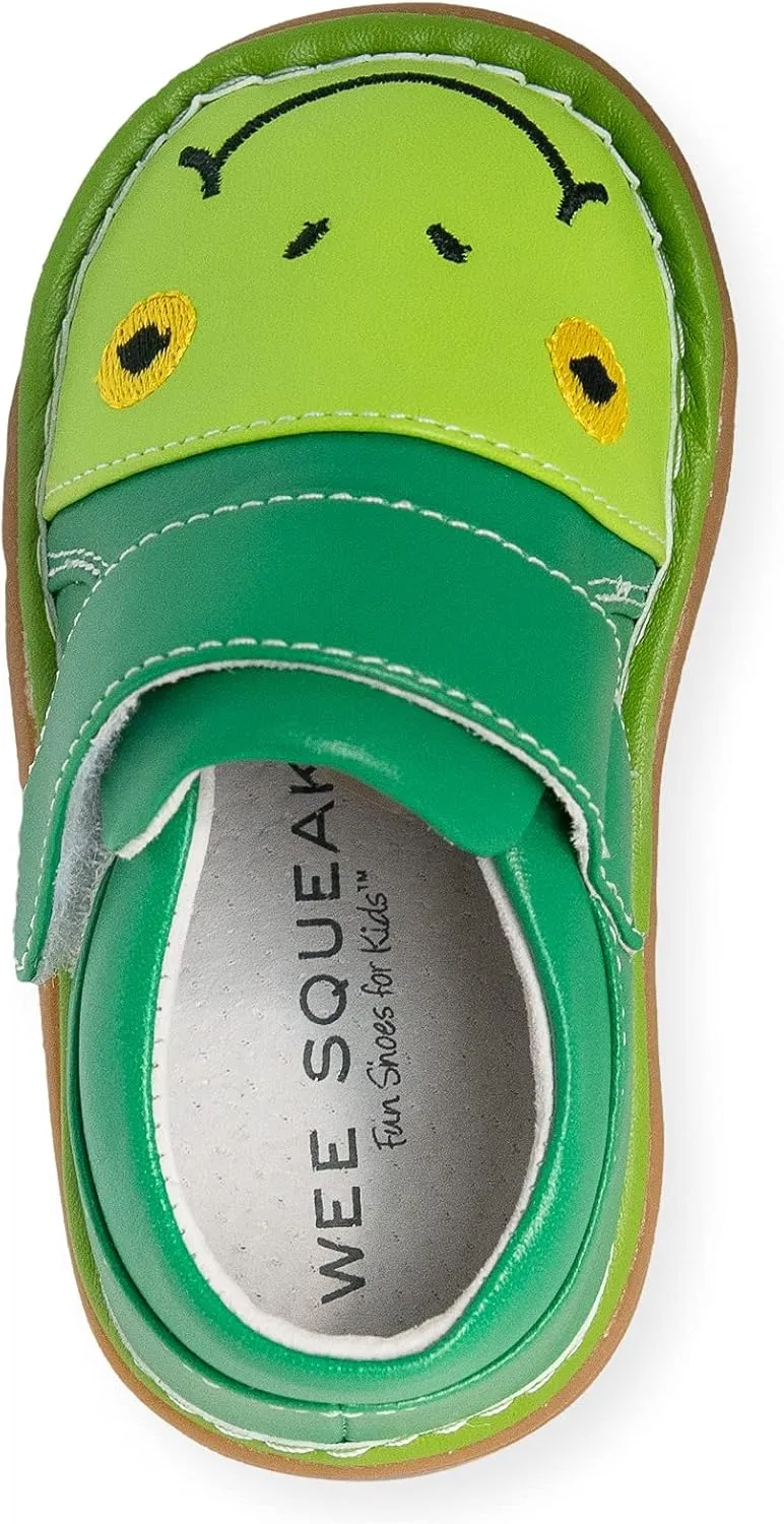 Wee Squeak Toddler Squeaky Shoes Fritz The Frog