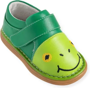 Wee Squeak Toddler Squeaky Shoes Fritz The Frog