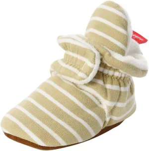 WUAI Baby Boys Girls Cozy Fleece Booties Anti-Slip Socks Soft Sole Toddler Warm Winter Boots First Walkers Crib Shoes