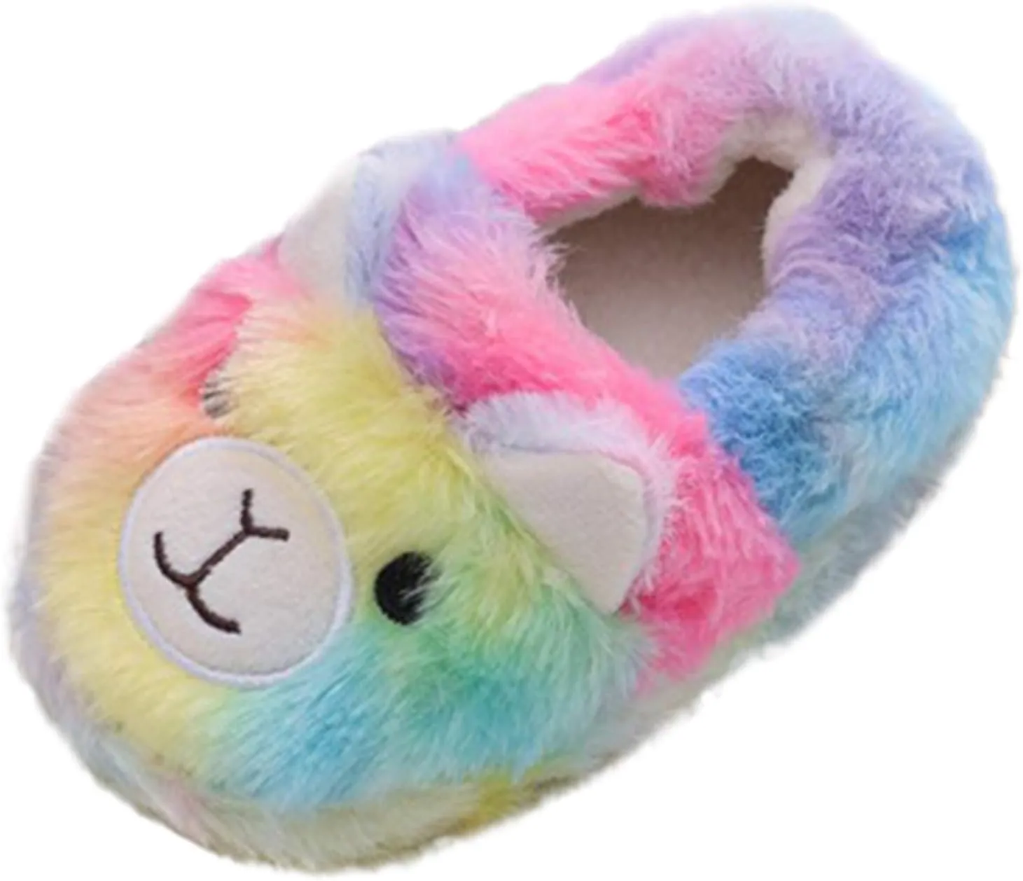 XIMIN Toddler Kids Baby Warm Shoes Boys Girls Cartoon Soft-Soled Slippers Soft Sole Anti-slip Slippers Lightweight Shoes